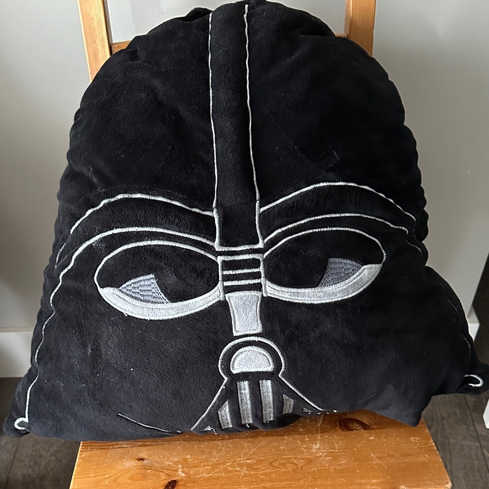 Black Darth Vader Pillow